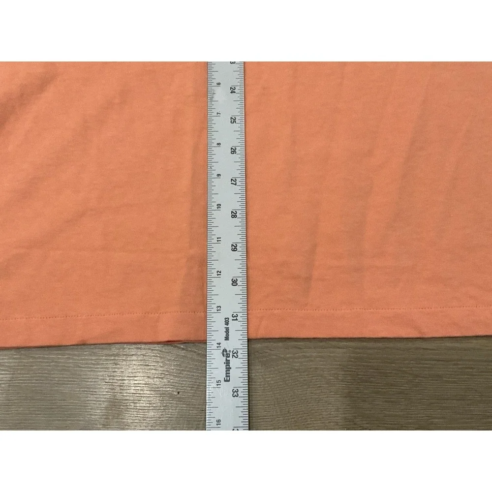 Polo Ralph Lauren Shirt Men's 2XB Buttonless Polo Cotton Linen Blend Pink NEW